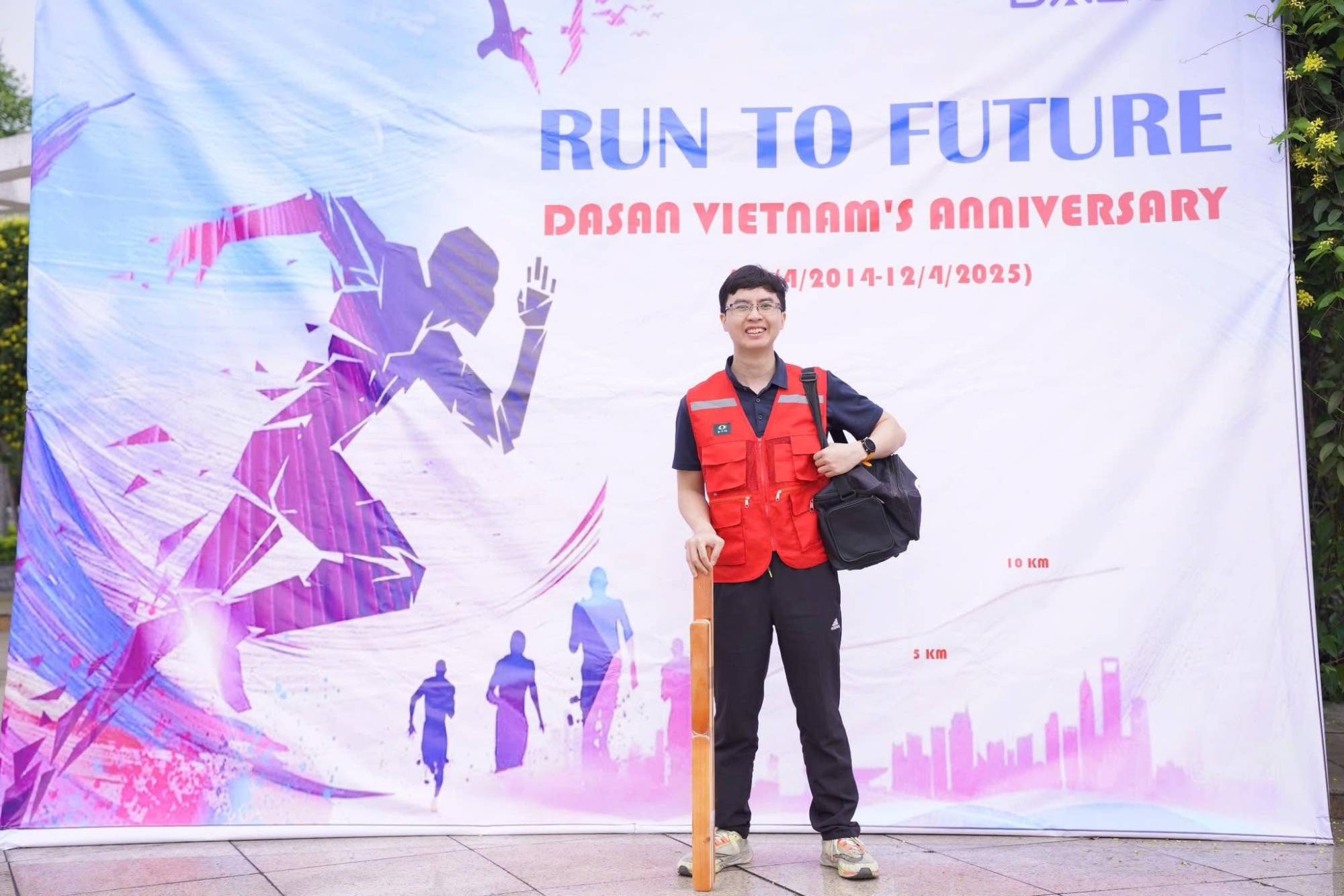 Đảm bảo công tác Y tế tại giải chạy Run To Future, kỷ niệm thành lập Dasan Việt Nam, 12/4/2025